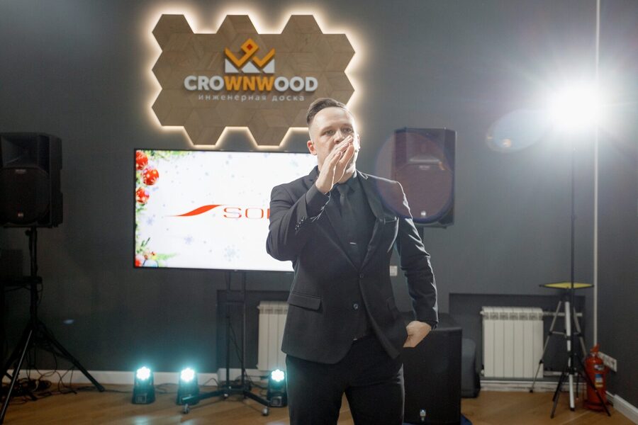 Корпоратив на площадке CROWNWOOD