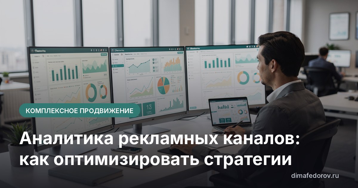 Аналитика рекламных каналов: как оптимизировать стратегии