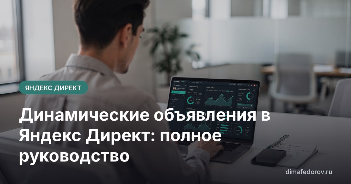 Динамические объявления в Яндекс Директ: полное руководство