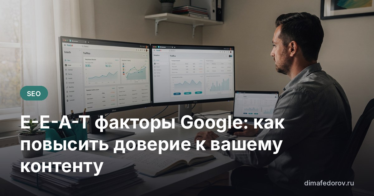 E-E-A-T факторы Google: как повысить доверие к вашему контенту