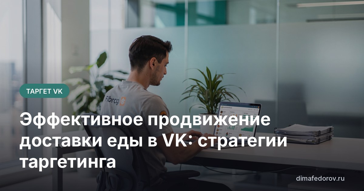 Эффективное продвижение доставки еды в VK: стратегии таргетинга