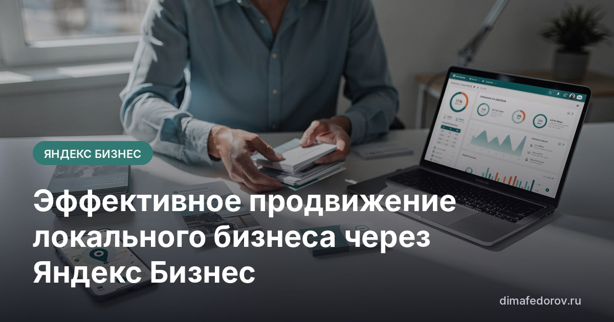 Эффективное продвижение локального бизнеса через Яндекс Бизнес