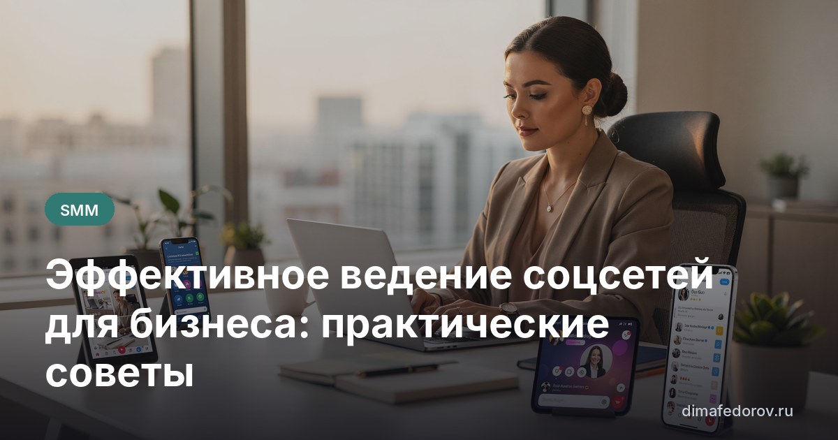 Эффективное ведение соцсетей для бизнеса: практические советы