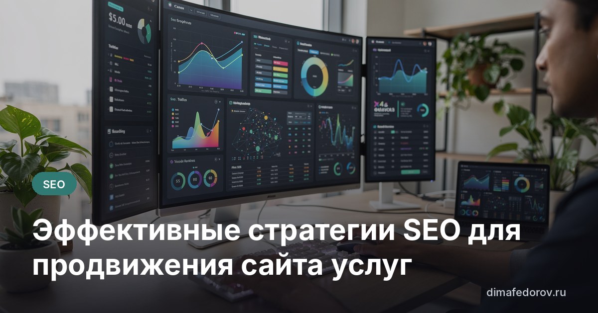Эффективные стратегии SEO для продвижения сайта услуг