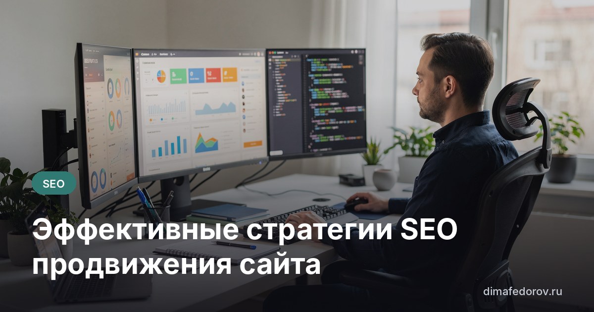 Эффективные стратегии SEO продвижения сайта