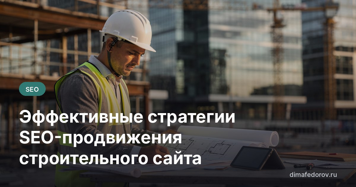 Эффективные стратегии SEO-продвижения строительного сайта