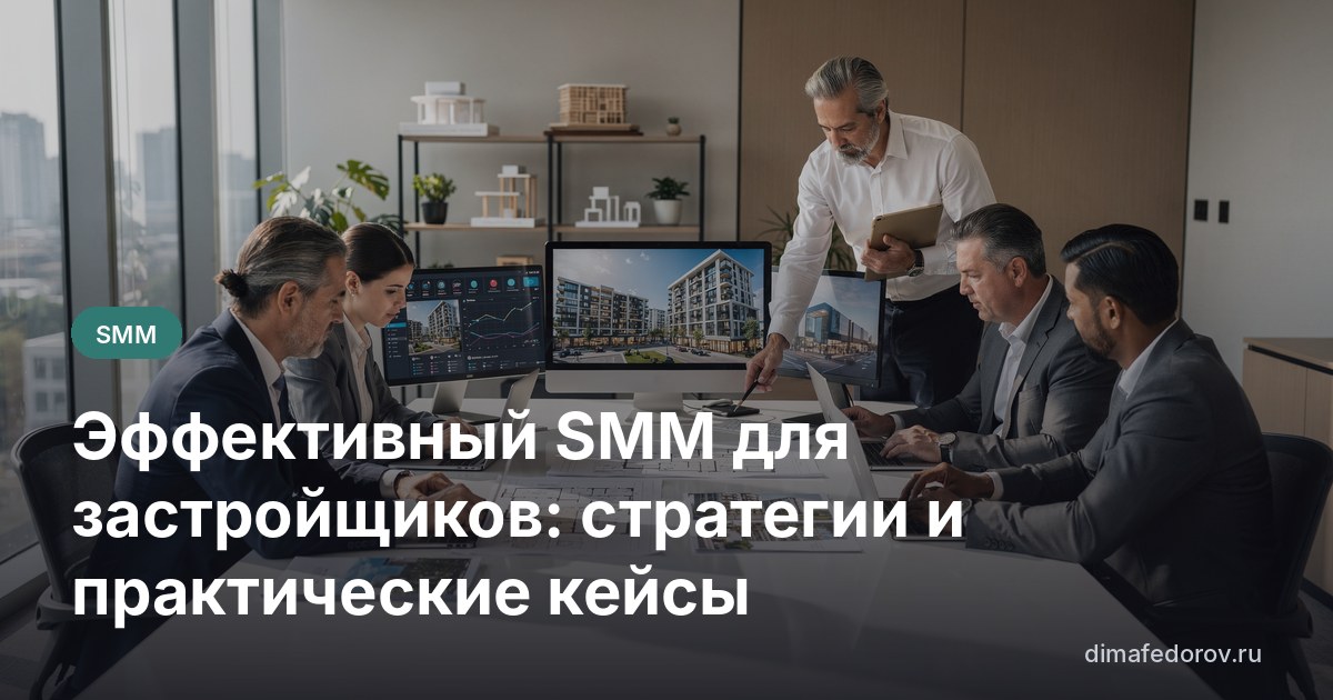 Эффективный SMM для застройщиков: стратегии и практические кейсы