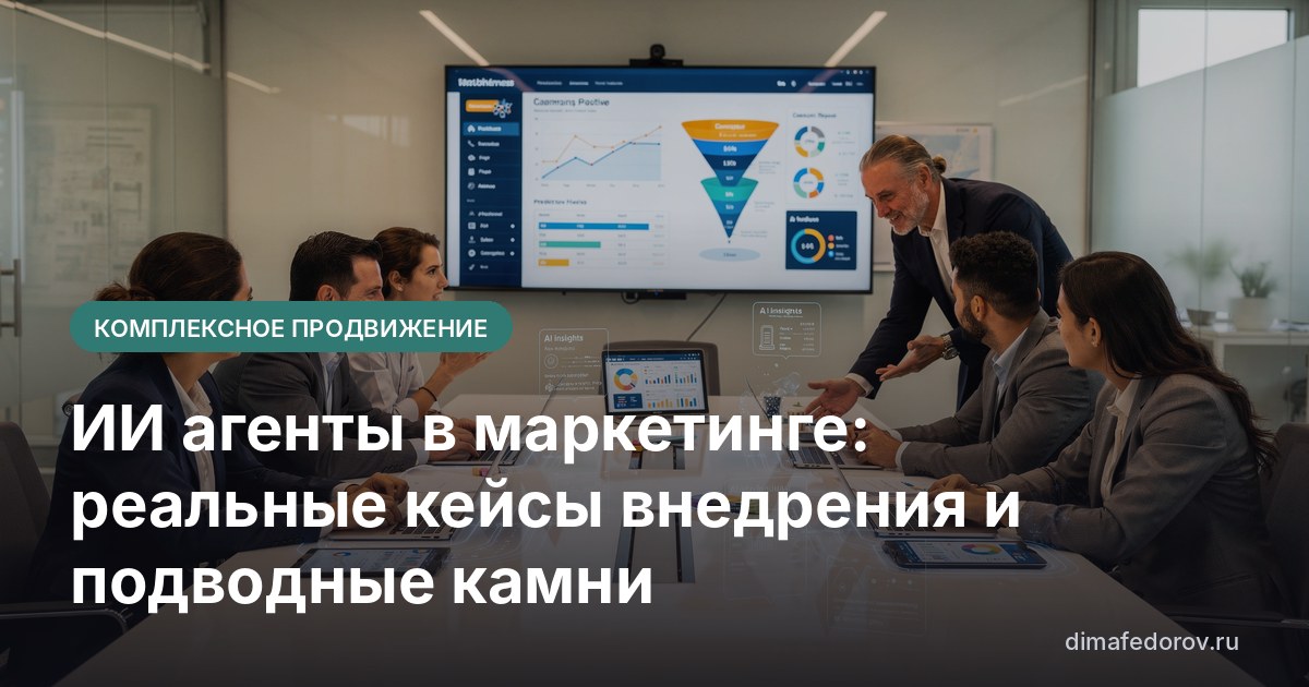 ИИ агенты в маркетинге: реальные кейсы внедрения и подводные камни