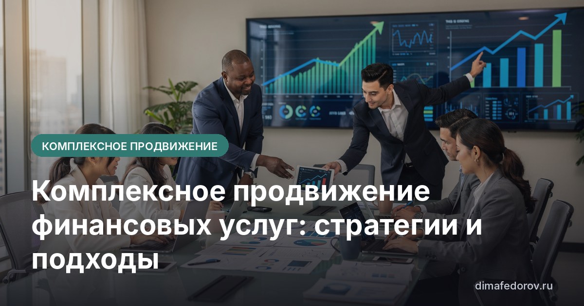 Комплексное продвижение финансовых услуг: стратегии и подходы