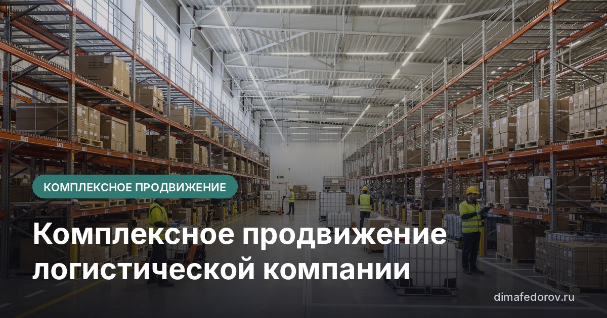 Комплексное продвижение логистической компании