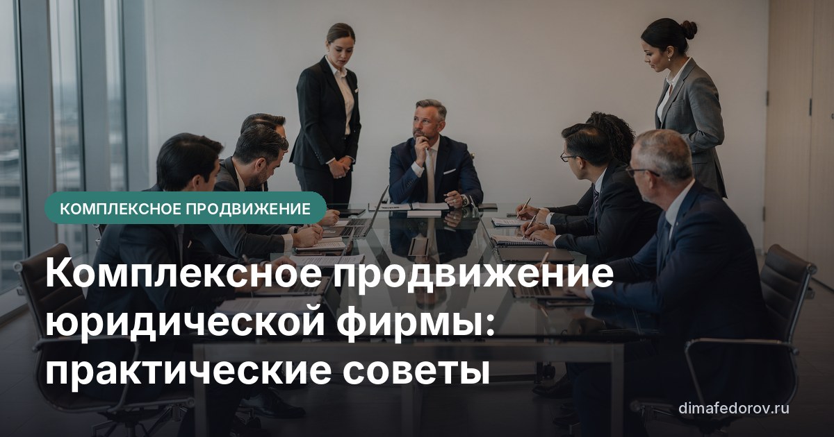 Комплексное продвижение юридической фирмы: практические советы