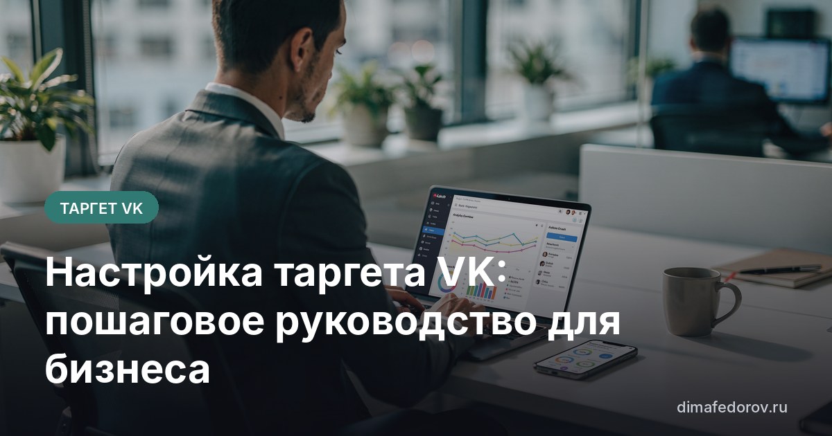Настройка таргета VK: пошаговое руководство для бизнеса