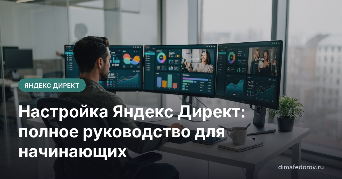 Настройка Яндекс Директ: полное руководство для начинающих