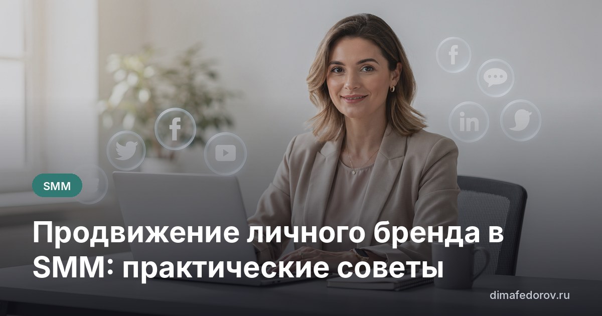 Продвижение личного бренда в SMM: практические советы
