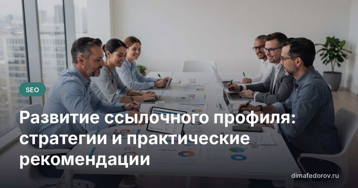 Развитие ссылочного профиля: стратегии и практические рекомендации