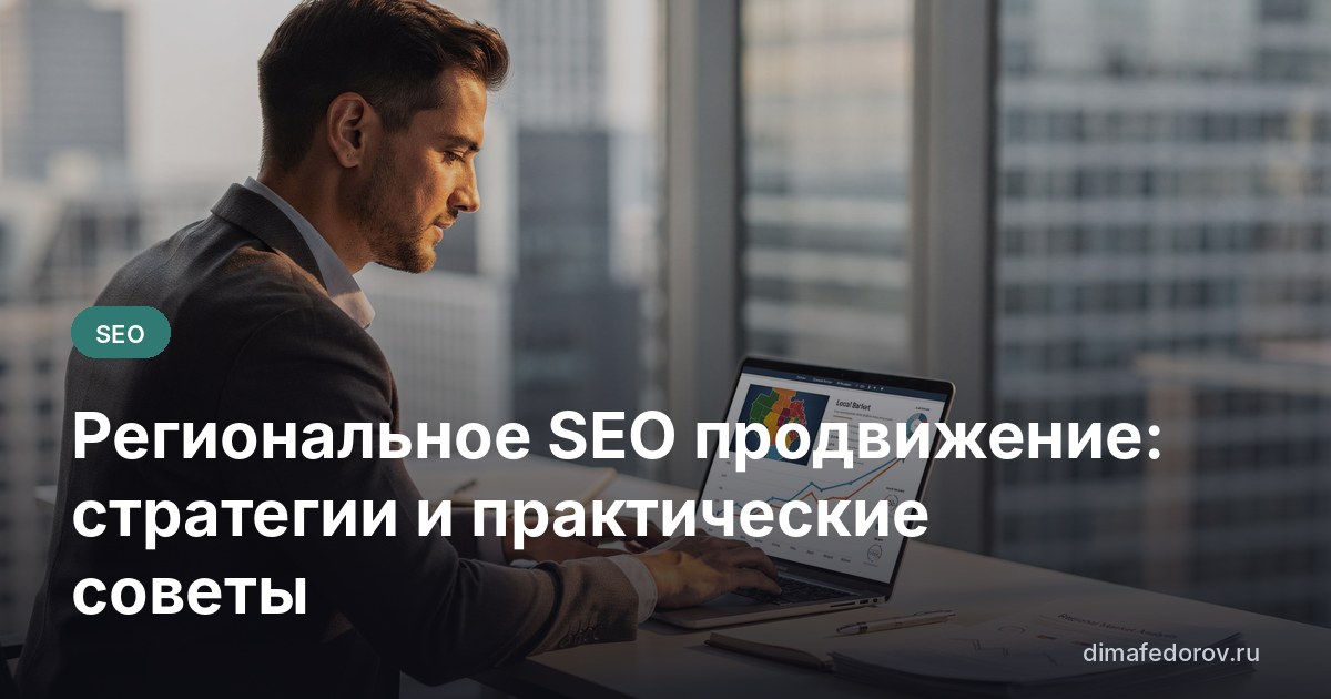 Региональное SEO продвижение: стратегии и практические советы