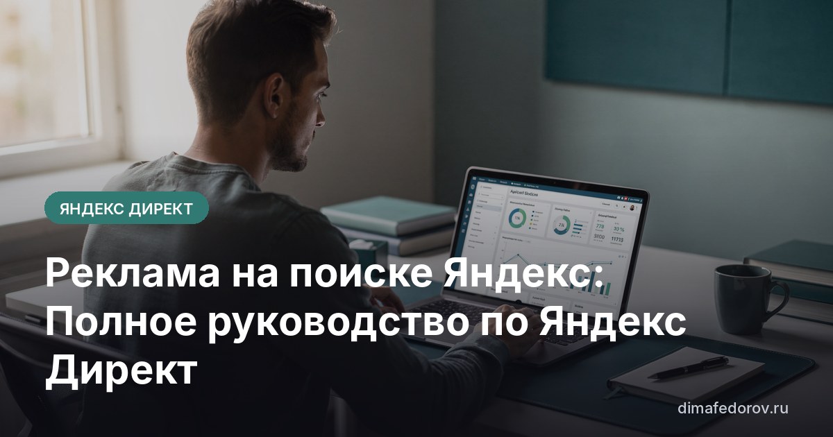 Реклама на поиске Яндекс: Полное руководство по Яндекс Директ