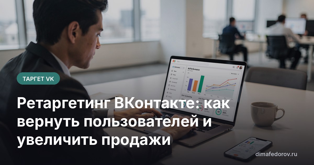 Ретаргетинг ВКонтакте: как вернуть пользователей и увеличить продажи