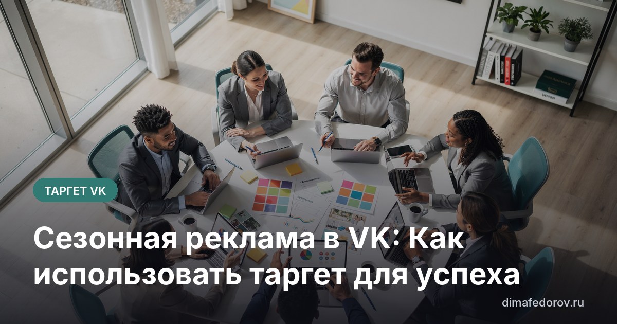 Сезонная реклама в VK: Как использовать таргет для успеха