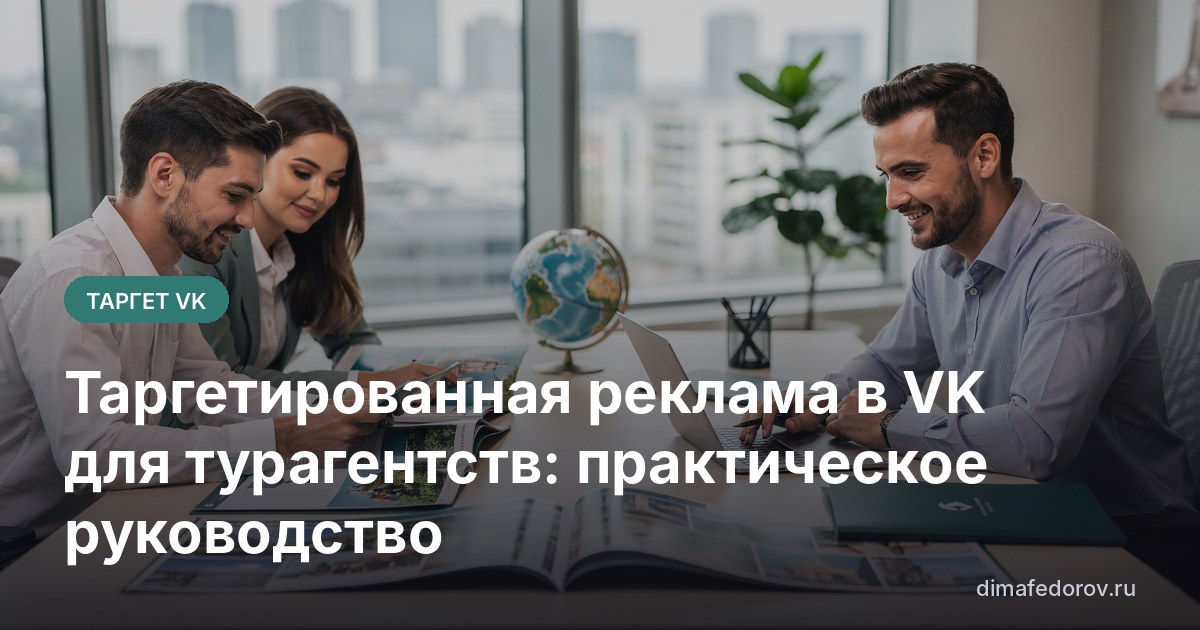 Таргетированная реклама в VK для турагентств: практическое руководство