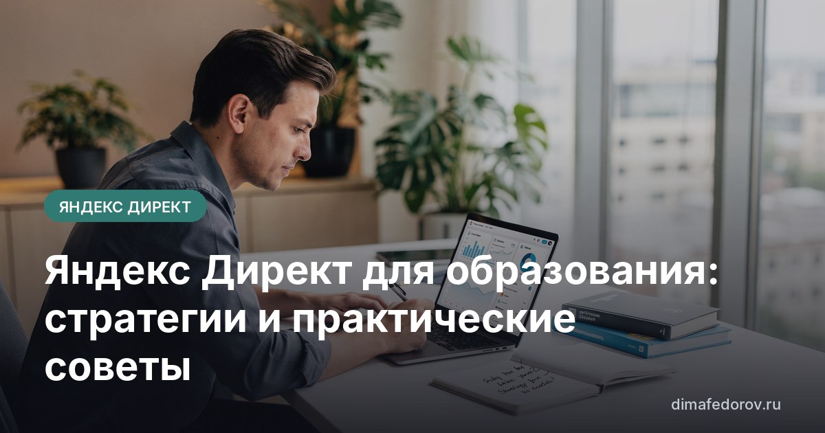 Яндекс Директ для образования: стратегии и практические советы